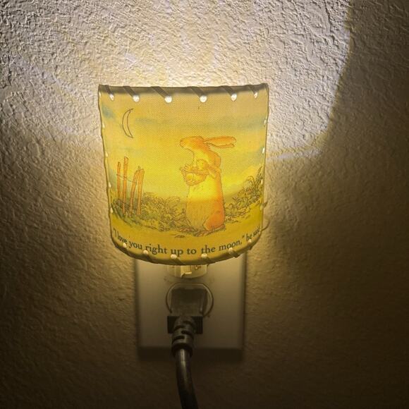 Guess How Much I Love You Right Up To The Moon and Back Night Light Bunny - Picture 5 of 5